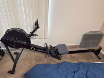 Concept 2 rowing machine