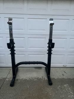 Adjustable Squat Rack Barbell Stand