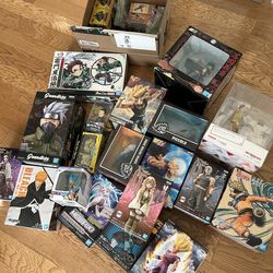 Lot of 20+ Anime Figures!