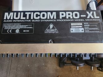 Behringer Multicom Pro-XL MDX4600 Dynamics Processor