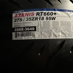 275/35Zr18 Falken Azenis RT660+