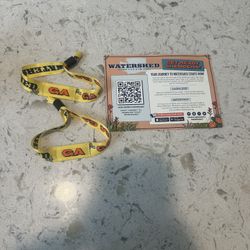 2 Watershed Tickets 