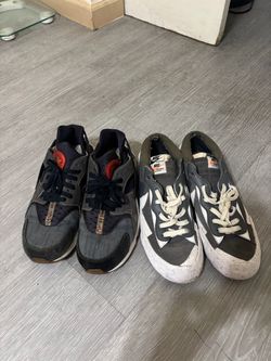Sacais and Nike Huraches