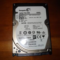 Seagate 500GB 2.5" HDD