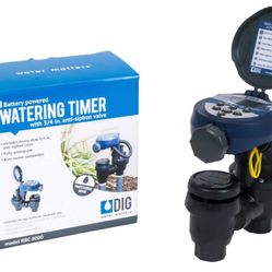 Sprinkler Valve With Timer