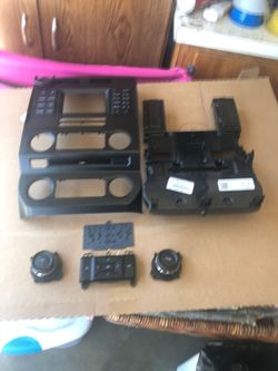 2016 F150 faculte and knobs