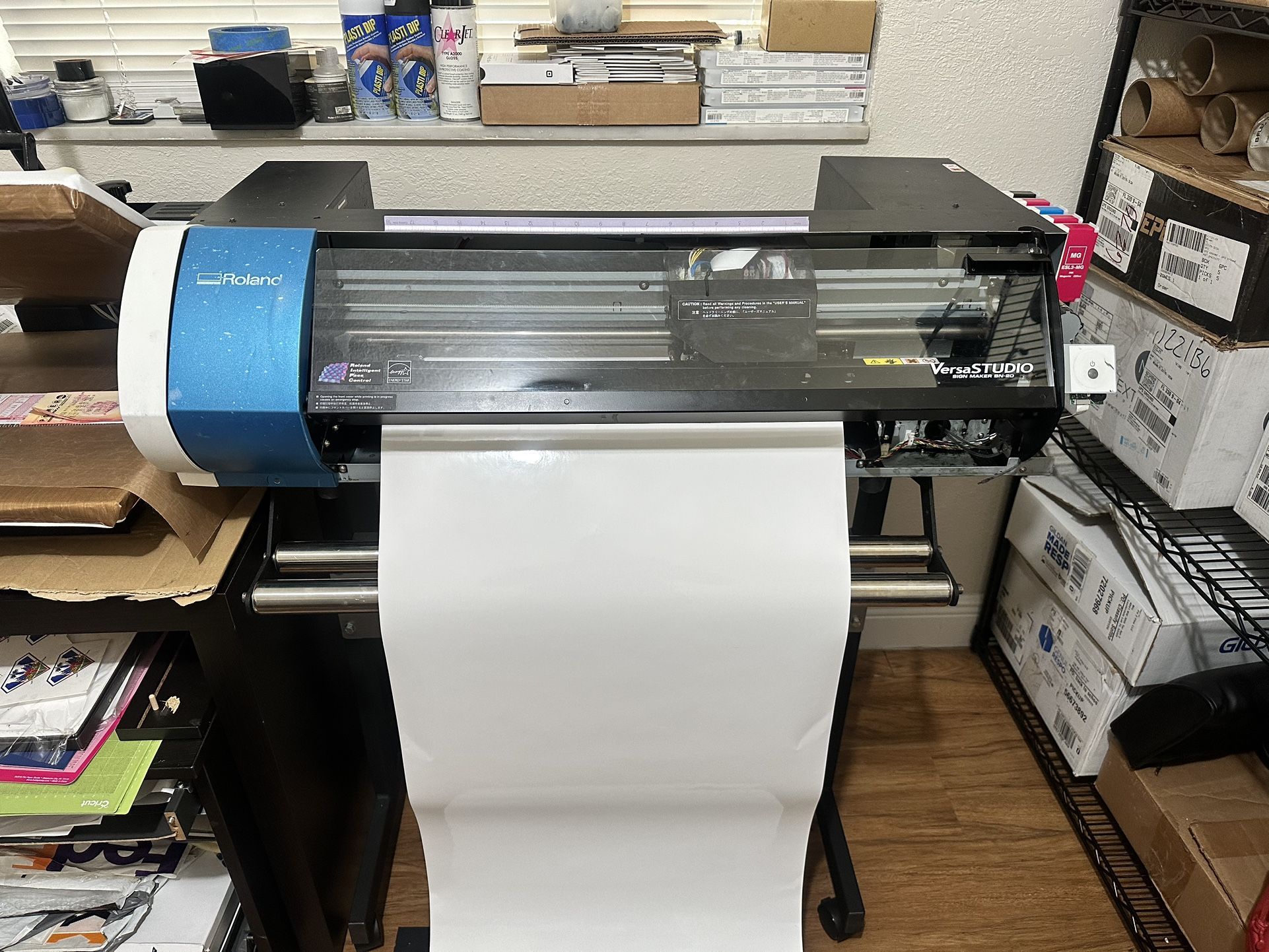 Selling 2 !! BN-20a printer With 2 Stands