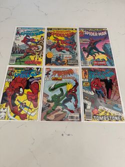 Marvel Spider-Man Comic Book Lot of 6