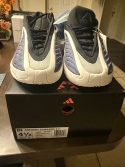 Adidas Anthony Edwards 2 J Sneakers Size 4.5