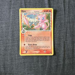 Mew Pokemon Card