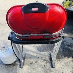 Coleman Grill Full Setup 
