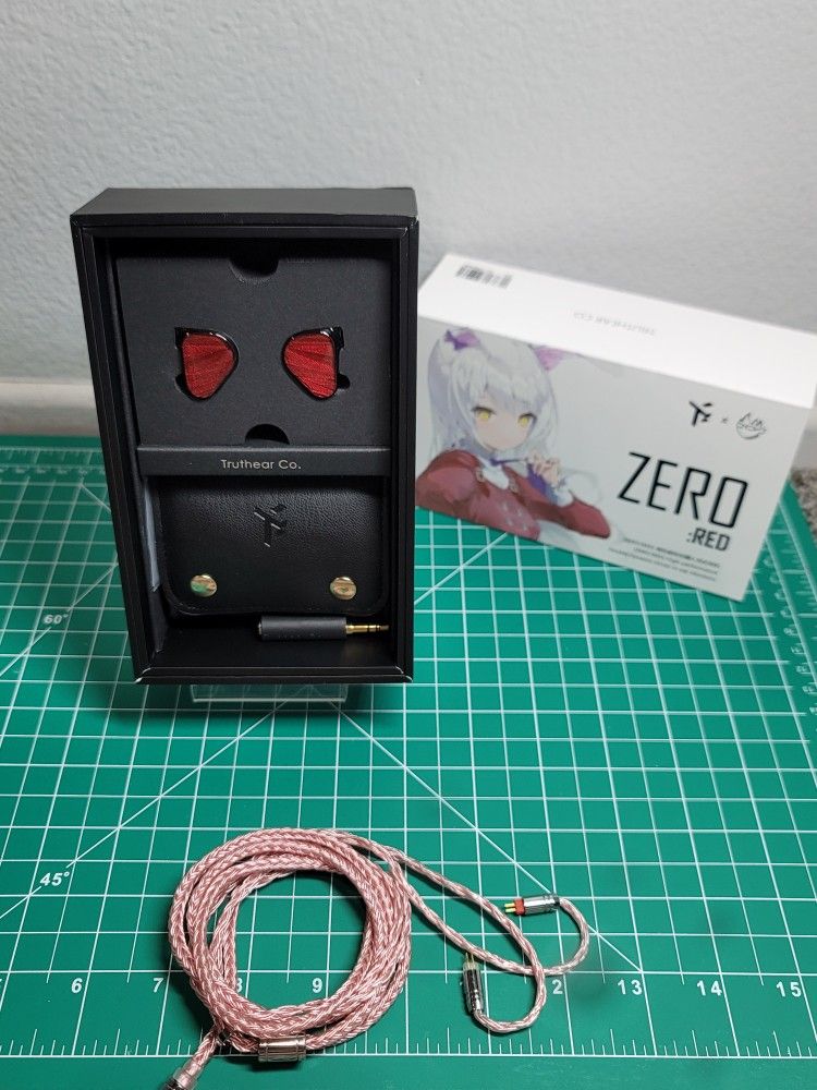 TRUTHEAR x Crinacle Zero: RED Dual Dynamic Drivers in-Ear Headphone Gaming