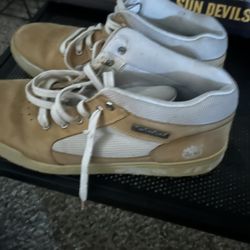 cremecoloredTimberlandmidtopmensshoes size12