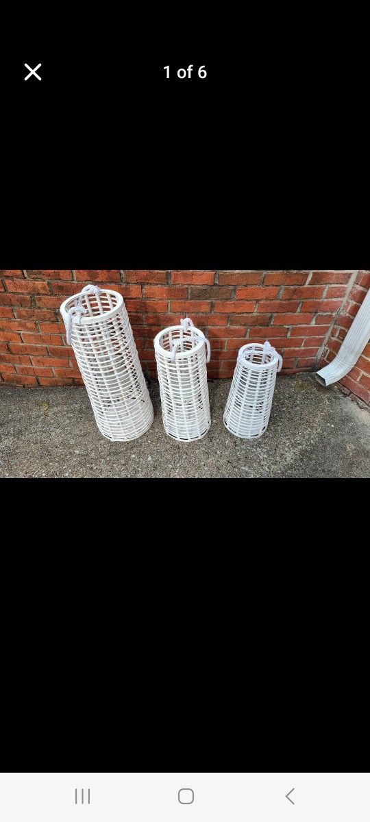 Coastal Lantern candle holders