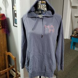 BASS PRO SHOPS ~ BLUISH GRAY & PINK HOODIE!