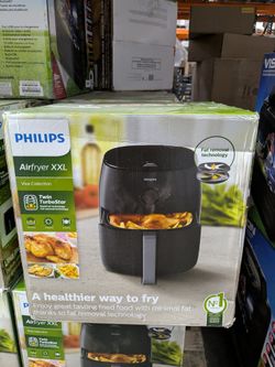 Philips Premium Airfryer XXL with Fat Removal Technology, Black, HD9630/98