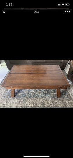 Wood Coffee Table 