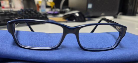 Ray-Ban RB5169 5815 Eyeglasses Black Blue Frames Only 54-16-140