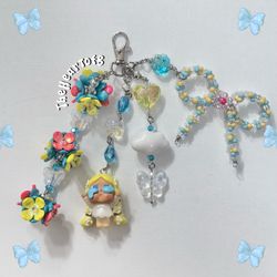 Crybaby Fairy Floral Keychain/Purse Charm/Bag Charm 