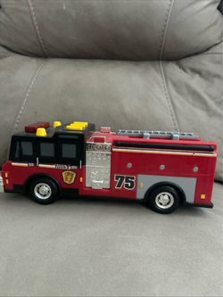 Plastic, Toy, FireTruck