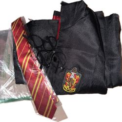 Harry Potter Robe, Om Hogwarts Wizarding World Costume Robes, Prestige Kids Size Dress Up Accessory