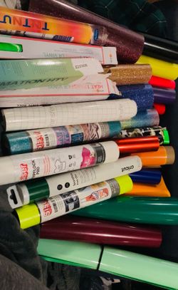 All diff kinds of cricket vinyl rolls and other