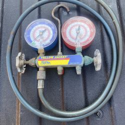 YELLOW JACKET Mechanical Manifold Gauge