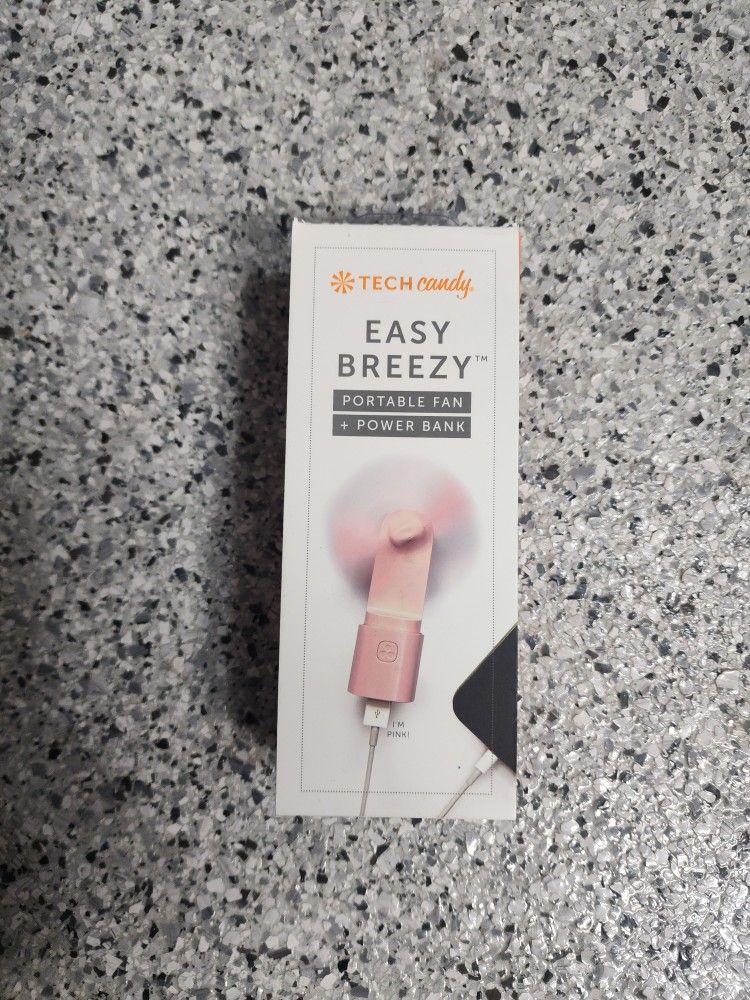 Portable Fan Charging Power Bank