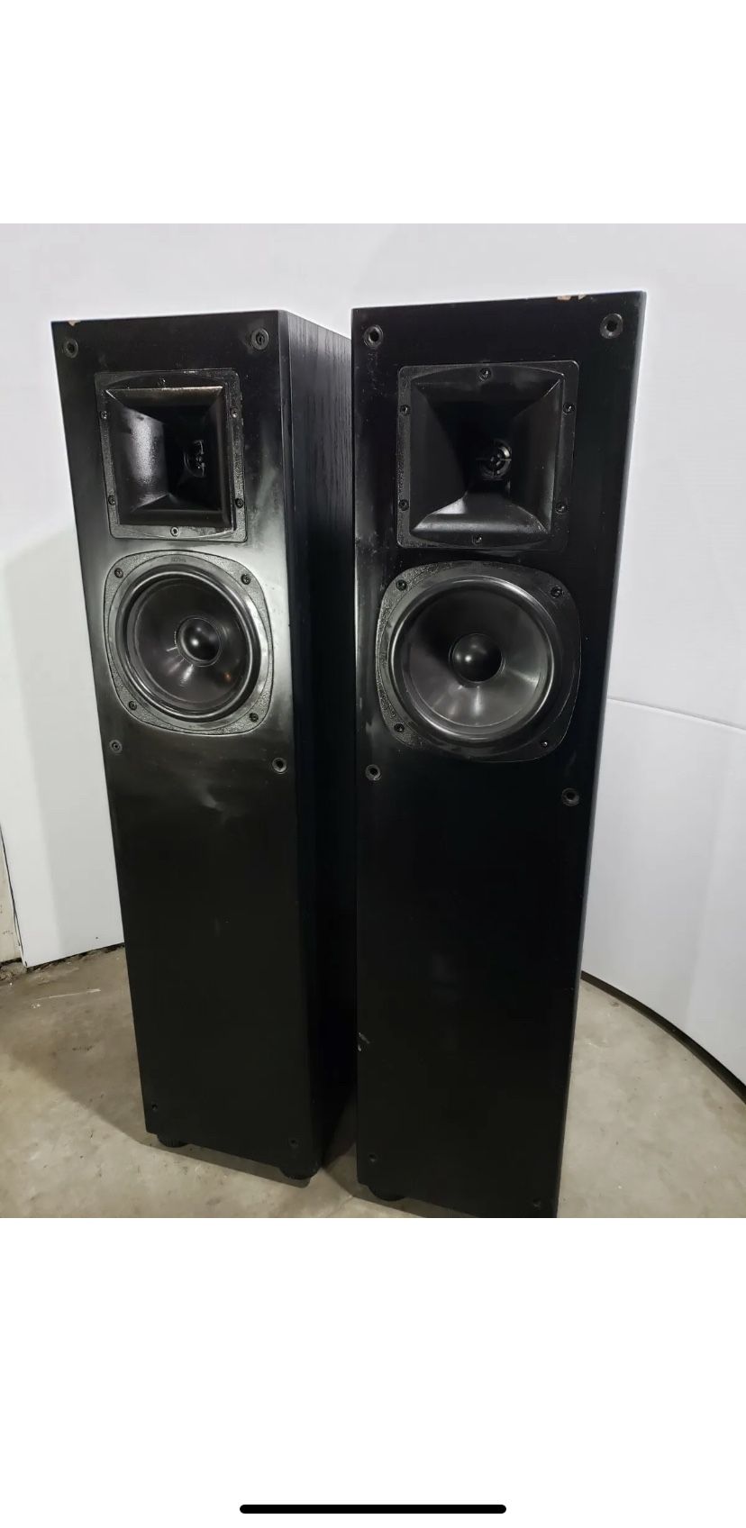 Klipsch SF1 Black Floorstanding Speakers 2 Way ●●TESTED●●