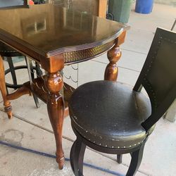 Table with chair