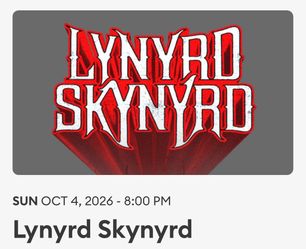 Lynyrd Skynrd in concert Sunday October 4