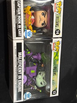 Funko Pop Trains Disney Villains Set of 2