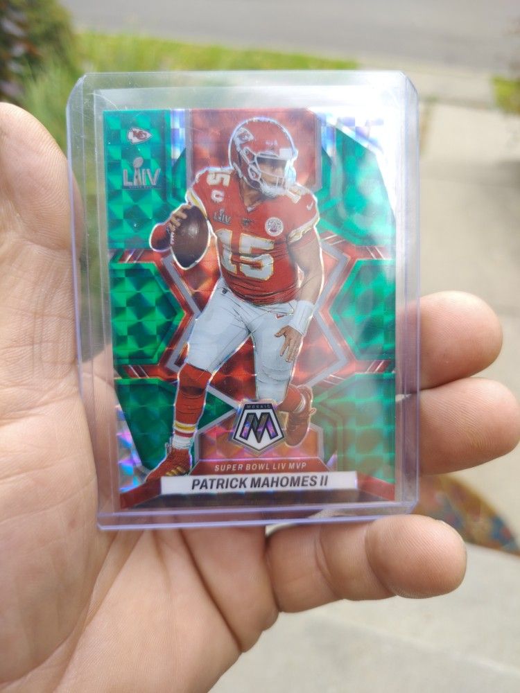 2022 Panini Mosaic Football Patrick Mahomes Super Bowl MVP