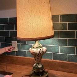 Antique Capodimonte Lamps