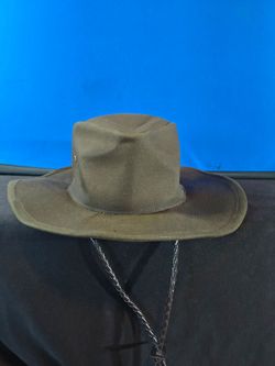 Original Outback Oilskin Brown Hat (Size L)