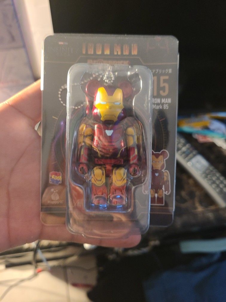 Iron Man Be@rbrick Keychain