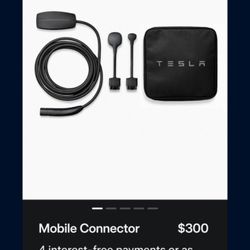 New Tesla Mobile Connector 