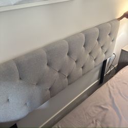 Gray Headboard