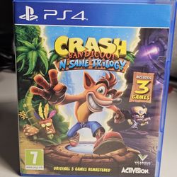 Ps4 Crash Ba Dicoot N Sane Trilogy