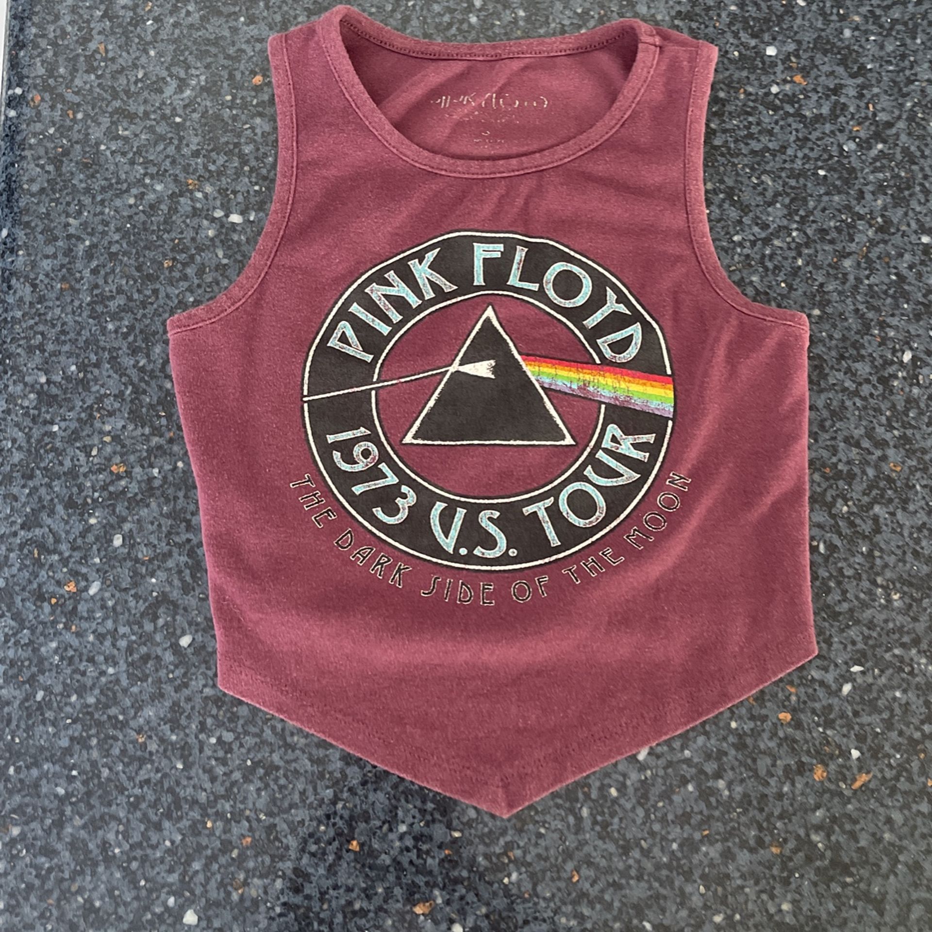 Pink Floyd 1973 U.U.Tour Tank Top Dark Side Of The moon