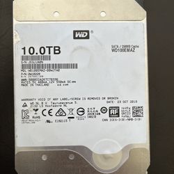 10T hard drive