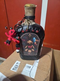 Empty bottle decor