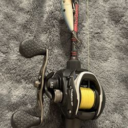 Combo De Pesca Baitcasting