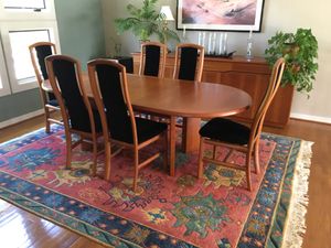 Skovby Cherry Dining Table 6 Chairs And Sideboard For Sale In Chesapeake VA Skovby Cherry Dining Table 6 Chairs And Sideboard For Sale In Chesapeake VA
