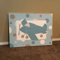 Large Baby’s Room Canvas Wall Picture Art