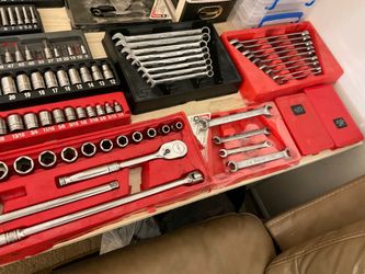 Snap on toolbox and tools
