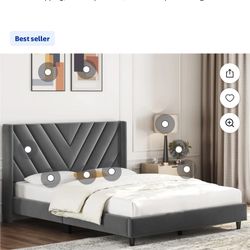 Full Bed Frame And Mattress 