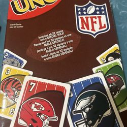  Giant UNO NFL Card Game