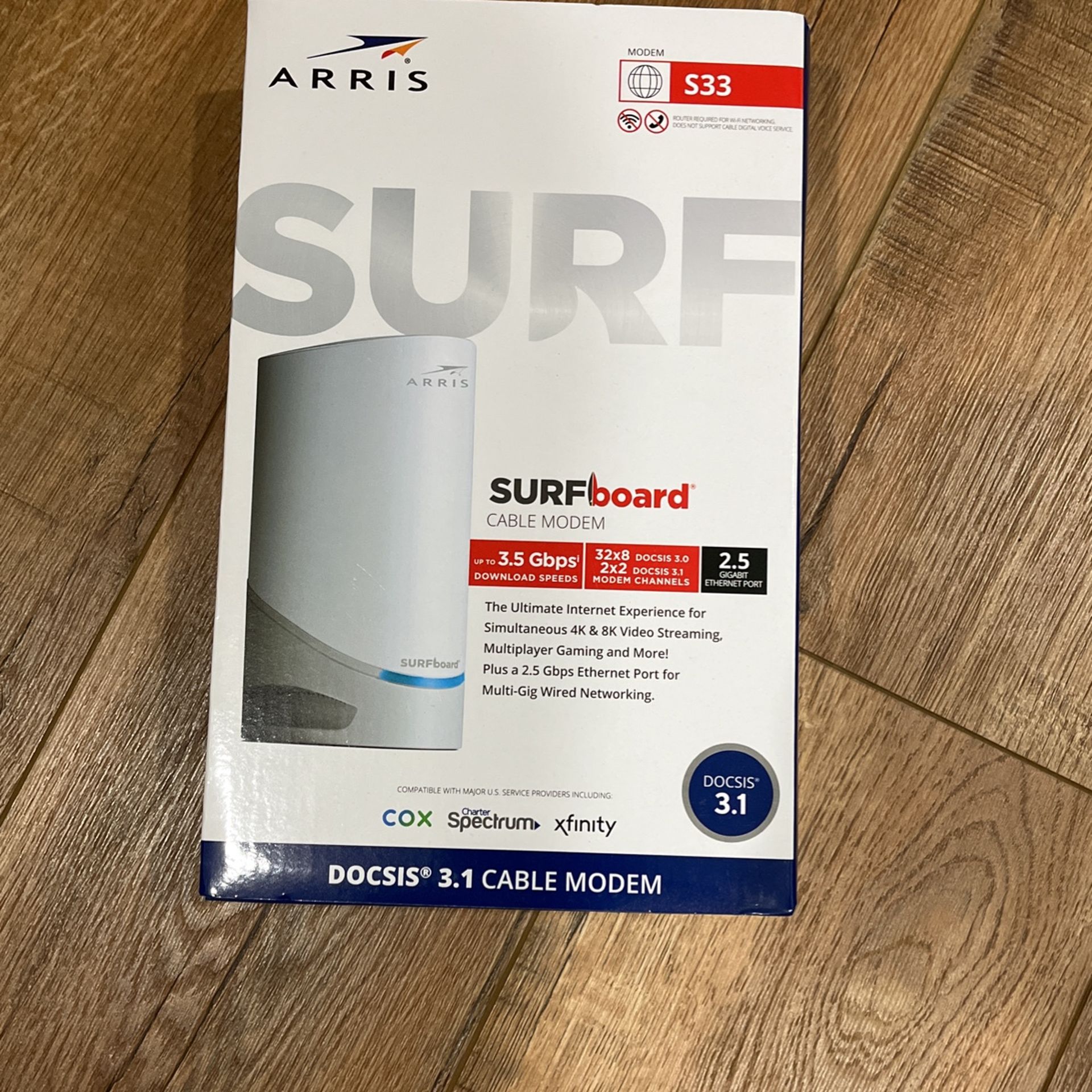 Arris S33 Surfboard Cable Modem