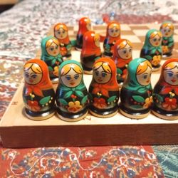 Russian Checkers I Believe 28 Pieces